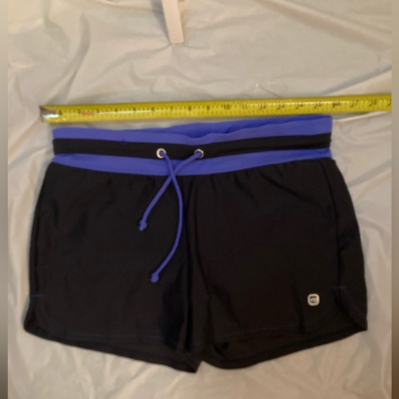 FREE COUNTRY Purple and Grey Women’s Swim Shorts Trunks NWOT - Picture 2 of 16